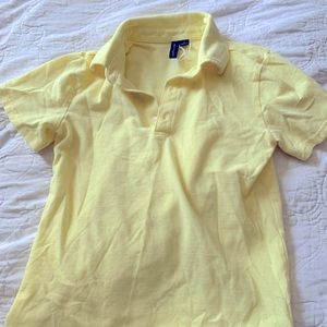 NWOT Janie and Jack Boys Easter Polo Pale Yellow Color